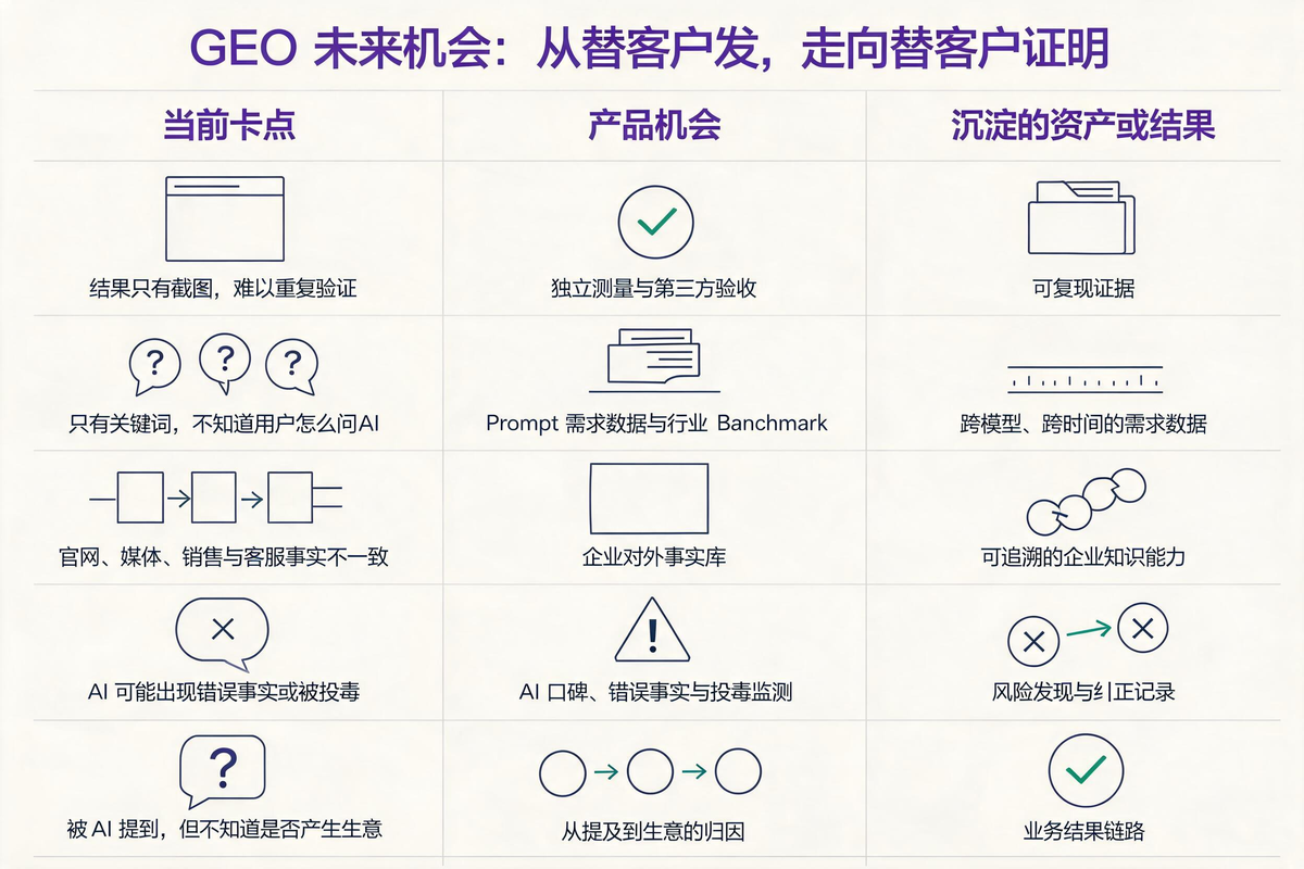 GEO 未来机会:从当前卡点走向可复用资产